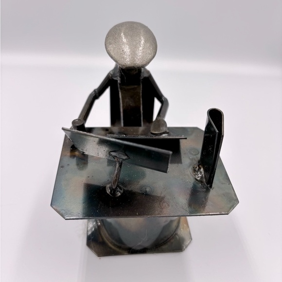 COMPUTER - RAILROAD SPIKE SCULPTURE Handmade By Roland Metal Art - Picture 1 of 5